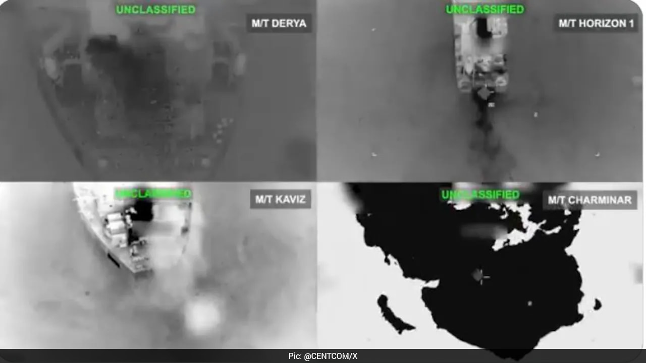 US Says It Destroyed 5 Iranian Tankers After Attacks On American Warship