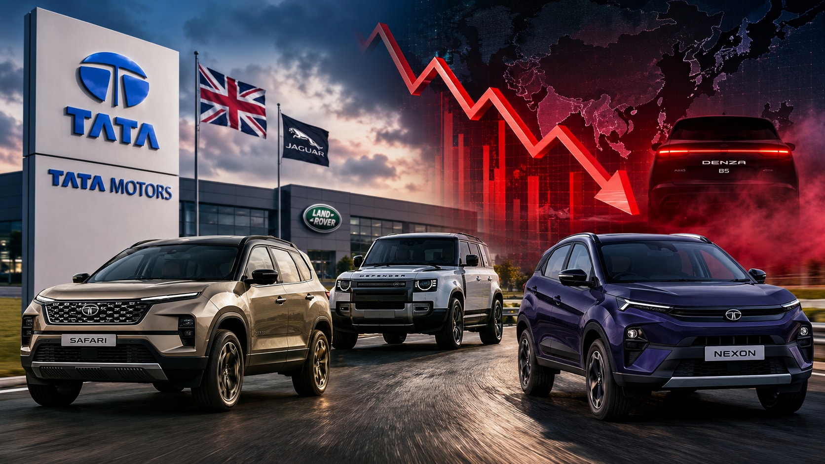 Kotak cuts JLR-related fair value for Tata Motors passenger vehicle outlook