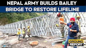 Nepal Flood Rescue: Army Races To Build Bridge, Reconnect Stranded Villages