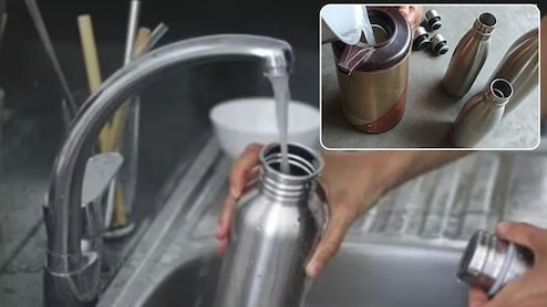 थर्मस को कैसे साफ करें? स्टेनलेस स्टील बोतल की बदबू दूर करने के आसान घरेलू उपाय