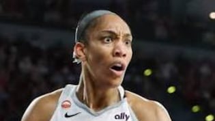 A&rsquo;ja Wilson Draws Attention After Tunnel Collision Before Las Vegas Aces Win Over Phoenix Mercury