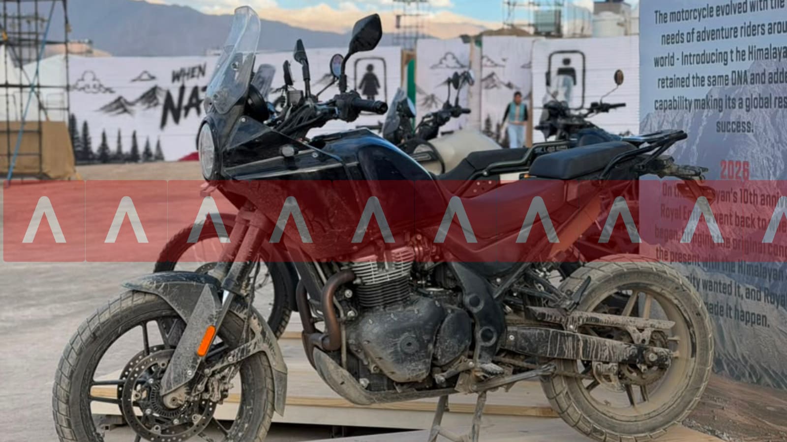 Royal Enfield Himalayan 750 Reveals Cruise Control and TPMS