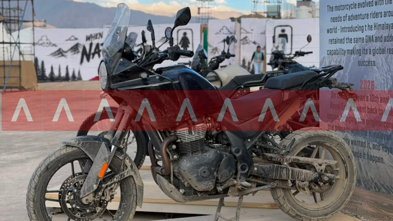 Royal Enfield Himalayan 750 To Get TPMS, Cruise Control; Check Fresh Pics