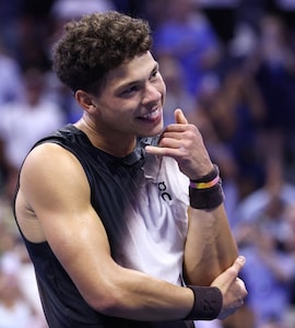 "Dont Have To Work": Ben Sheltons Cheeky Request To Sisters Boss After Beating Carlos Alcaraz At US Open