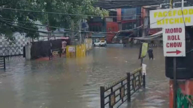 Heavy Rain Disrupts Life In Guwahati, Waterlogging In Many Areas