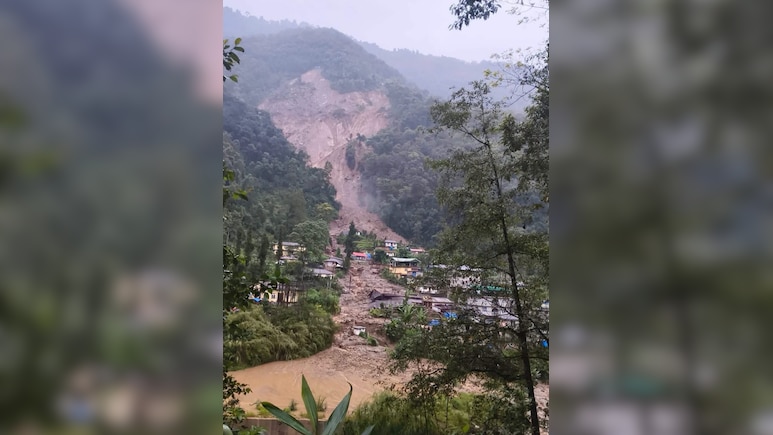 Major Landslide Strikes Rimbi In Sikkim, Over 30 Houses Affected