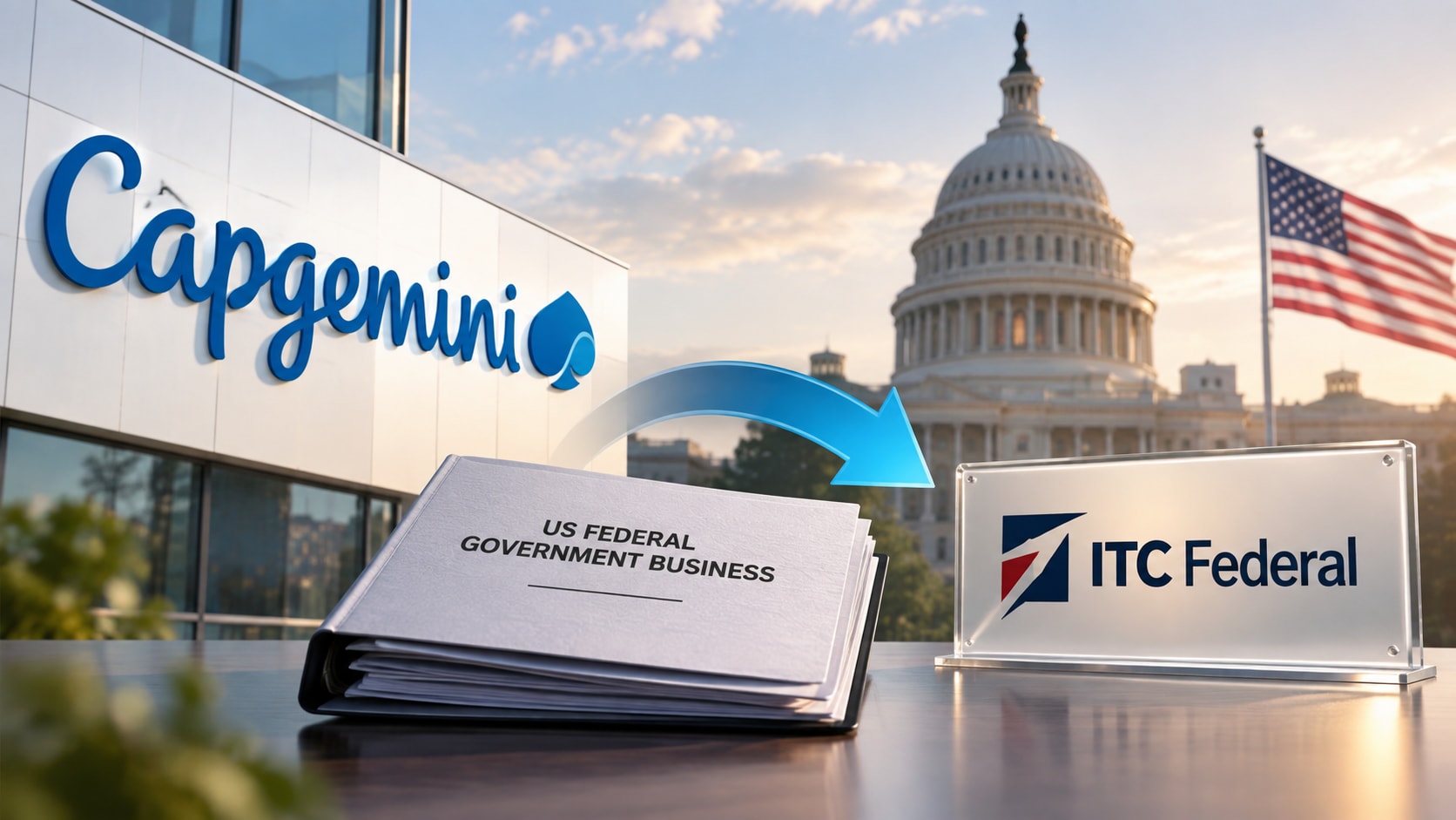 Capgemini to sell Government Solutions unit to ITC Federal