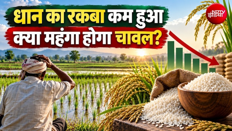 धान का रकबा घटा, 16 लाख हेक्&zwj;टेयर कम हुई खेती, क्&zwj;या मार्केट में कम आएगा चावल और हो जाएगा महंगा?
