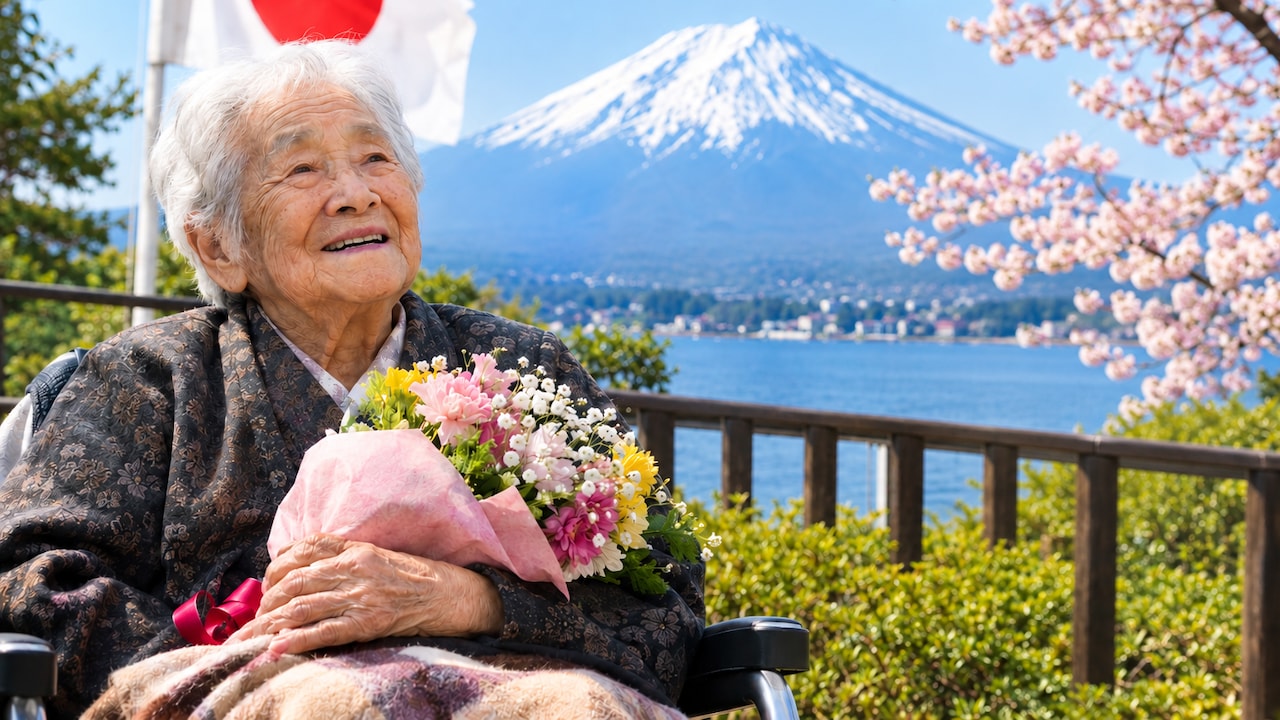 Japan's Centenarians Surpass 1,00,000 Amid Rapid Population Ageing