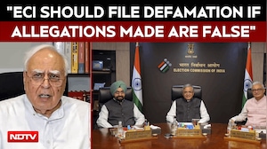 Kapil Sibal: "ECI Should File Defamation If Allegations Made Are False"