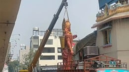 "Anti-Hindu": BJP Attacks Congress After Lord Ram Idol Moved From Hyderabad Crossing