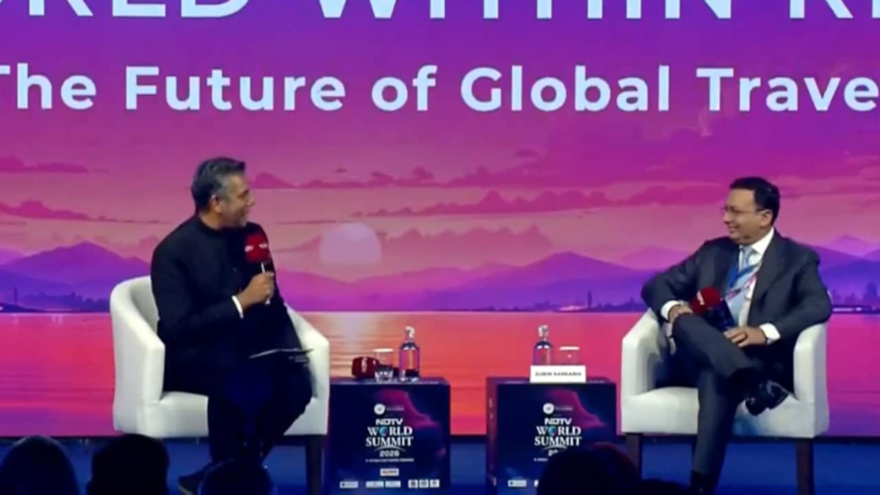 NDTV World Summit 2026 LIVE: VFS Global Founder Zubin Karkaria On The Future of Travel