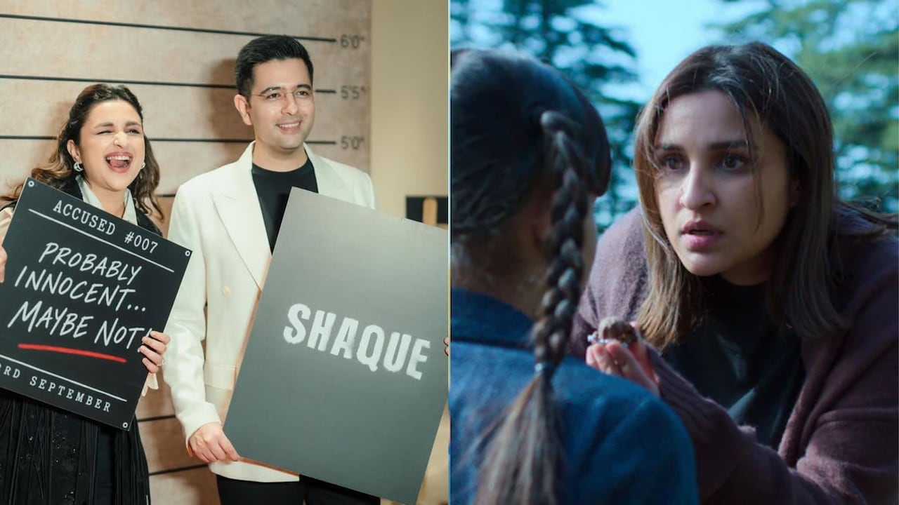 Raghav Chadha Reviews Wife Parineeti Chopra's Shaque, Calls It A 'Nail-Biting Watch'