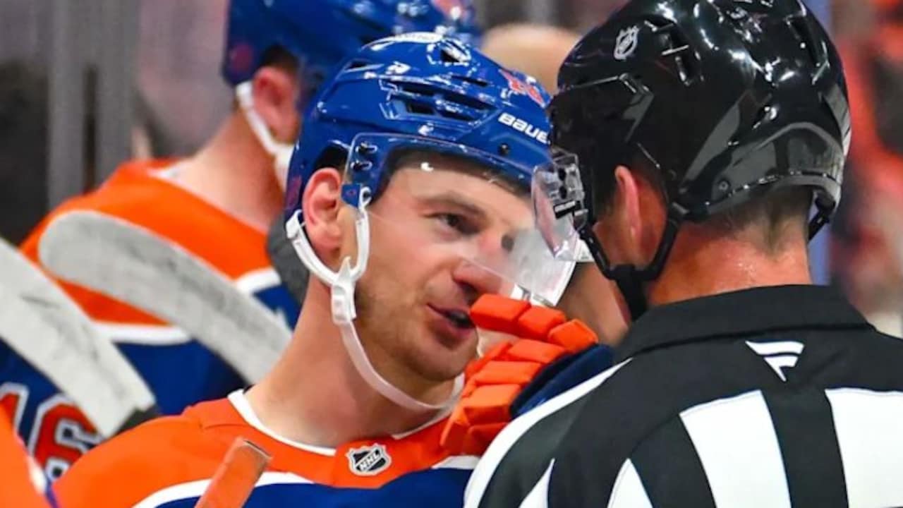 Zach Hyman Goes Viral After Winking At Sean Walker Following Embellishment Controversy