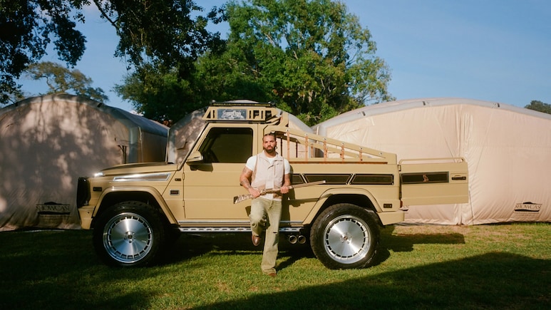 Canadian Rapper Drake Shows Off One-Off 1999 Mercedes-Benz G-Wagen