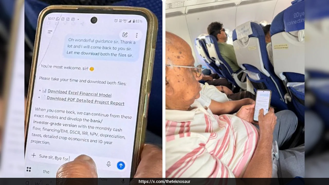 77-Year-Old Man Called ChatGPT 'Sir'. The Internet Loved It