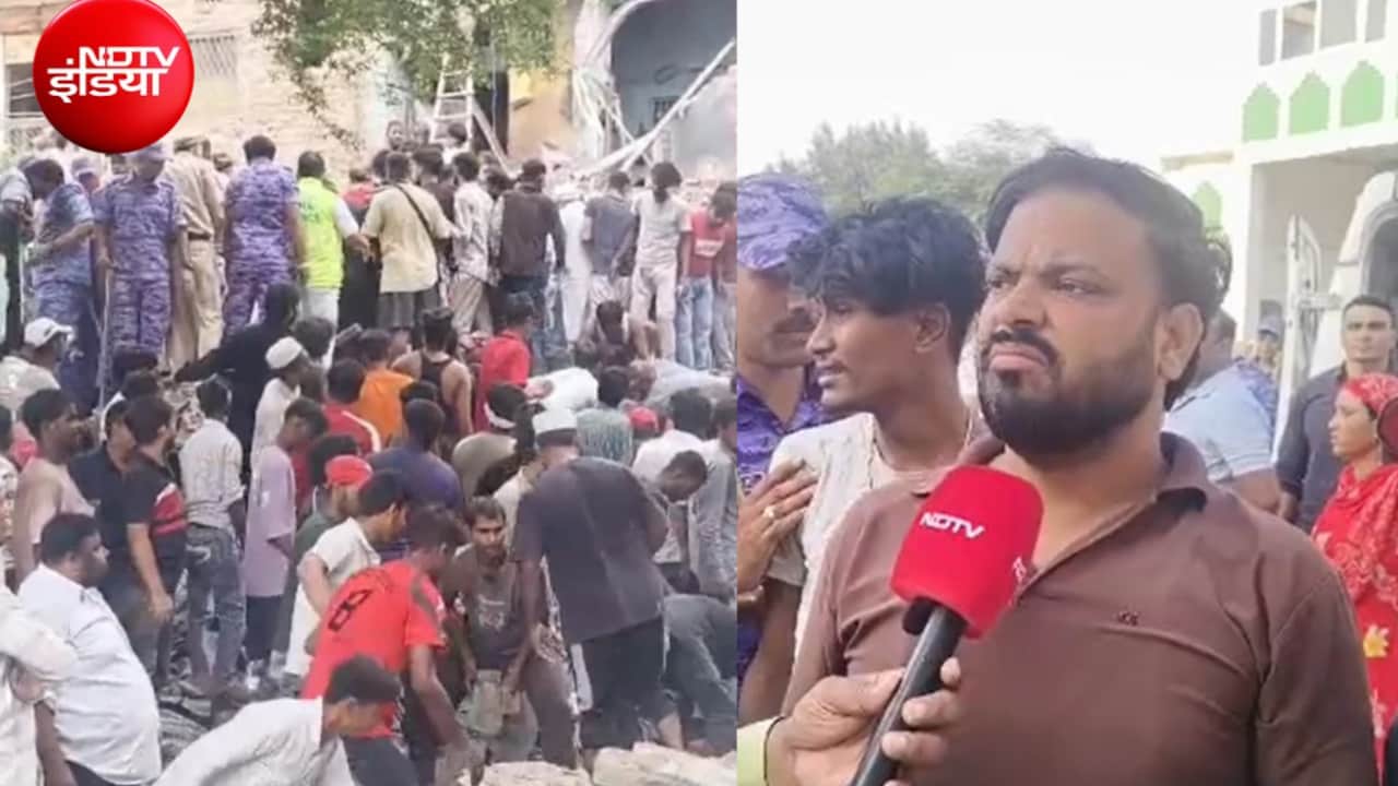 'धम्म से आवाज आई फिर...', सीमापुरी में बिल्डिंग गिरने के बाद NDTV को लोगों ने बताई आंखों देखी