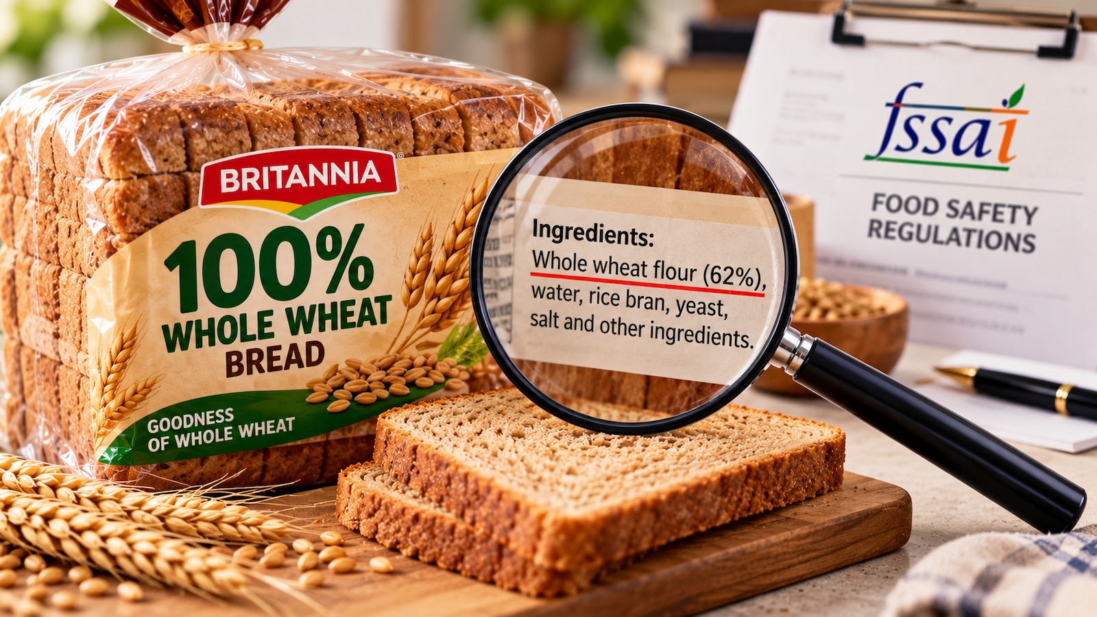 Why Britannia Is Fined Rs 1 Lakh Over 100% Whole Wheat Bread Claim: How To Check And Find The Right Bread