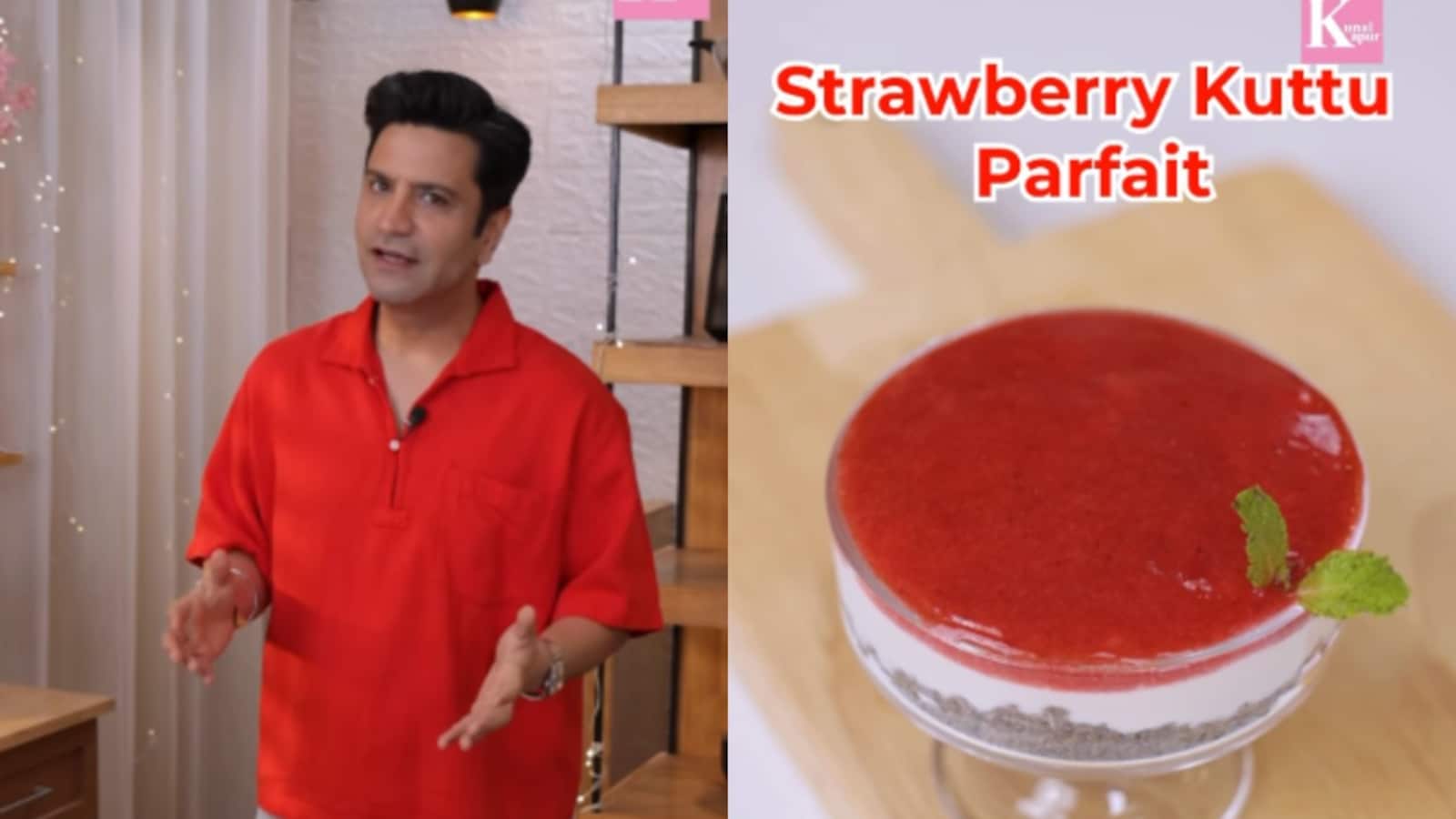 Chef Kunal Kapur’s Strawberry Kuttu Parfait Is A Sweet Treat For Navratri