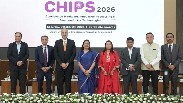 Semiconductor Panel Processing Priti Adani Calls For Closer Industry-Academia Ties To Build India's ...