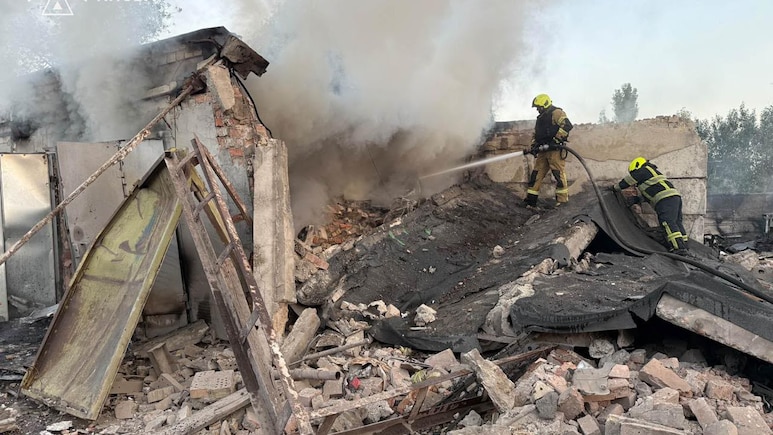 Russia Strikes Ukraine With Ballistic Missiles Across Residential, Industrial Sites; Eight Killed