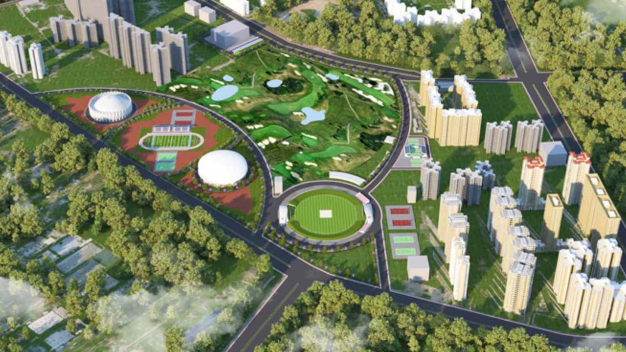 Noida Sports City Map