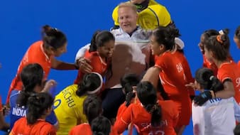 Indian Players' Heartwarming Gesture For Coach Viral After Clinching Gold