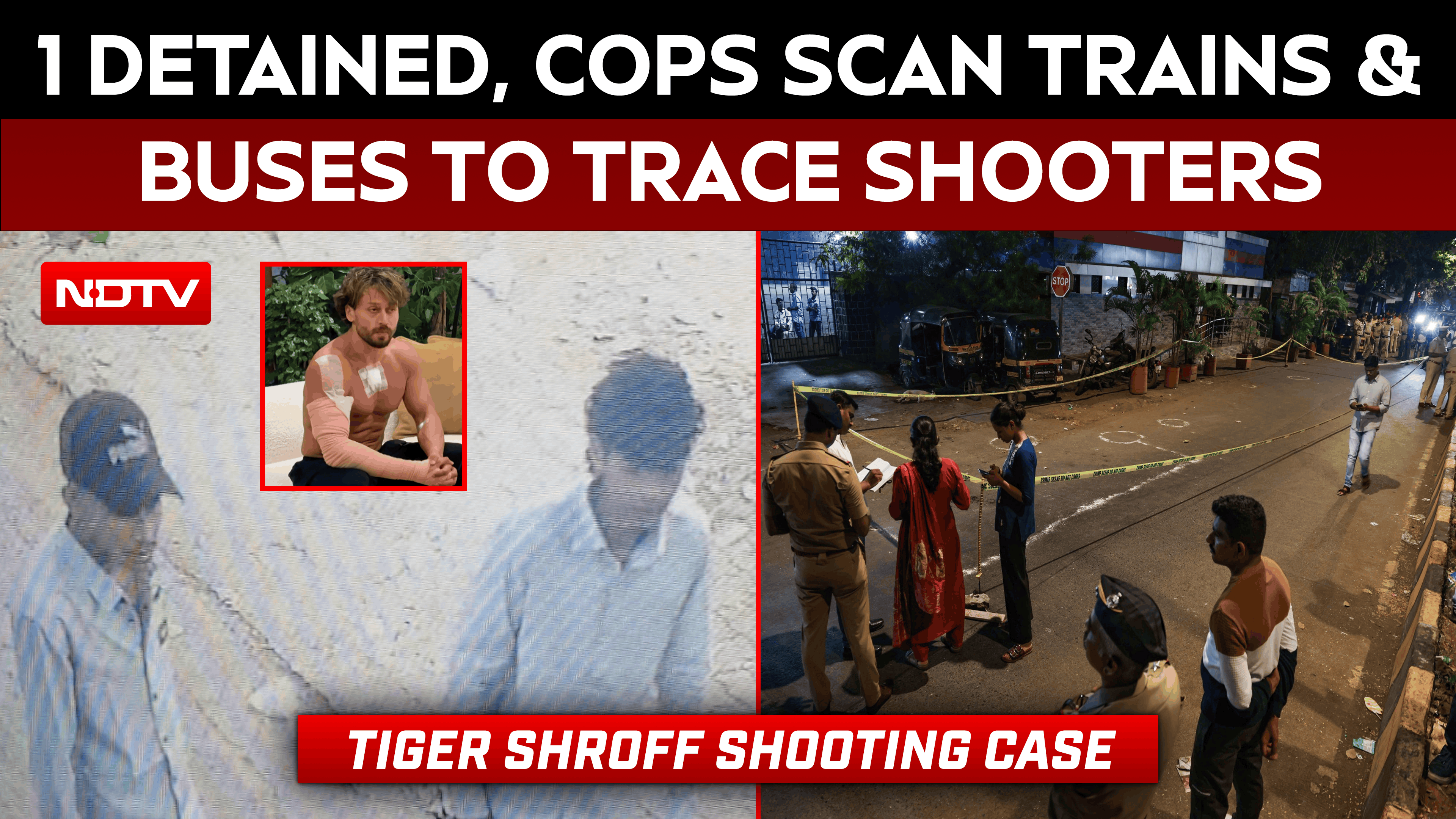Tiger Shroff Firing | 1 Detained, Getaway Bike Found, Police Scan Trains And Buses To Trace Shooters