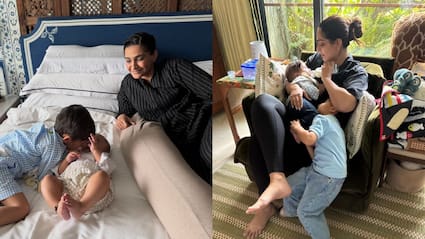 Sonam Kapoor Gives A Peek Into Motherhood Through Sweet Pics With Her Boys