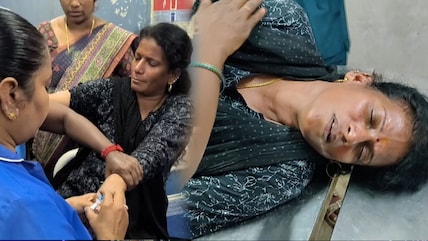 Bike-Borne Men Attack TVK Woman Leader With Sickle In Kumbakonam