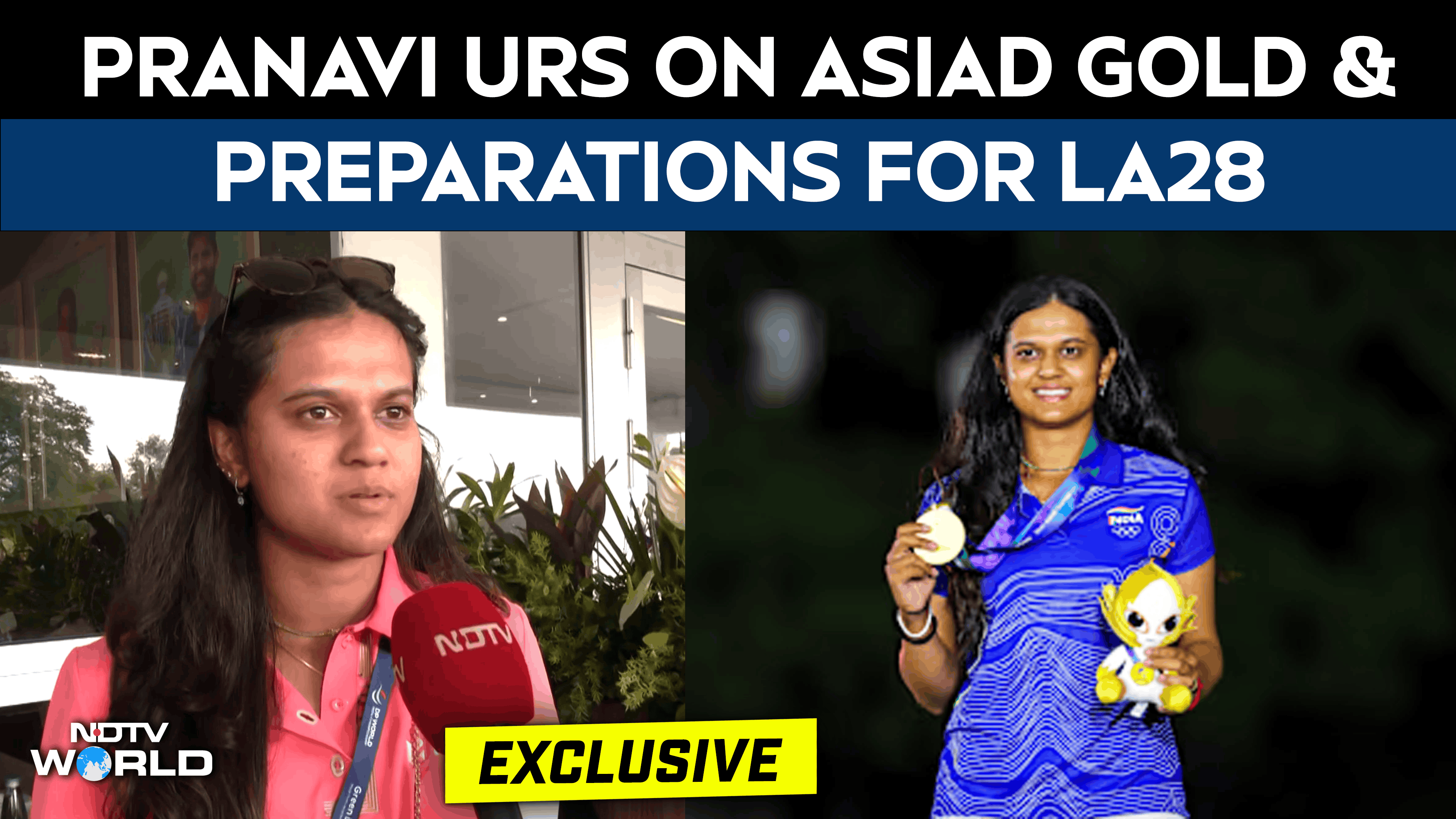 Pranavi Urs Exclusive Interview | Golf Gold Medallist On Asian Games Win & LA Olympics Preparation