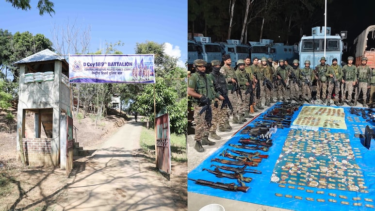 17 Men Claiming To Be Kuki Cadres Arrested, Arms Seized In Manipur