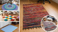 DIY Rug: किसी को मत दें अपनी पुरानी टी-शर्ट, साड़ी और जींस, घर पर ऐसे बना लें डिजाइनर कारपेट, कम खर्च में बदल जाएगा घर का लुक