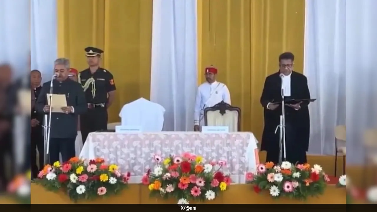 Dushyant Kumar Gautam Takes Oath As Sikkim Governor Amid Row