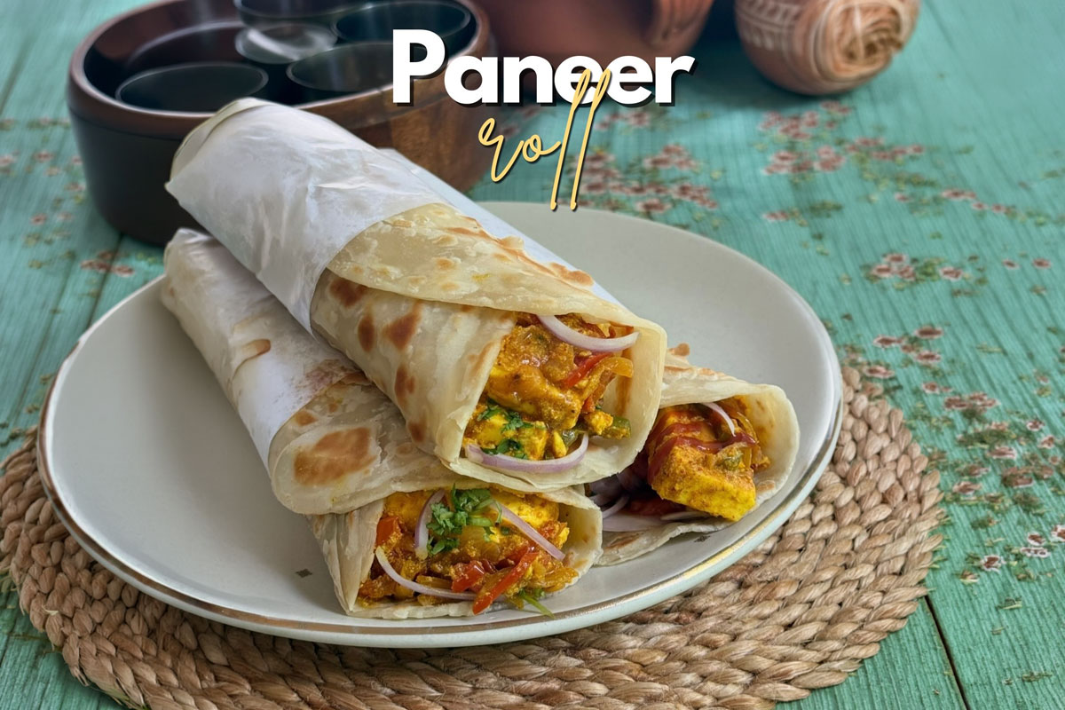 Sneha Upadayaa's Kolkata-Style Paneer Roll Is The Ultimate Homemade Street Food Treat