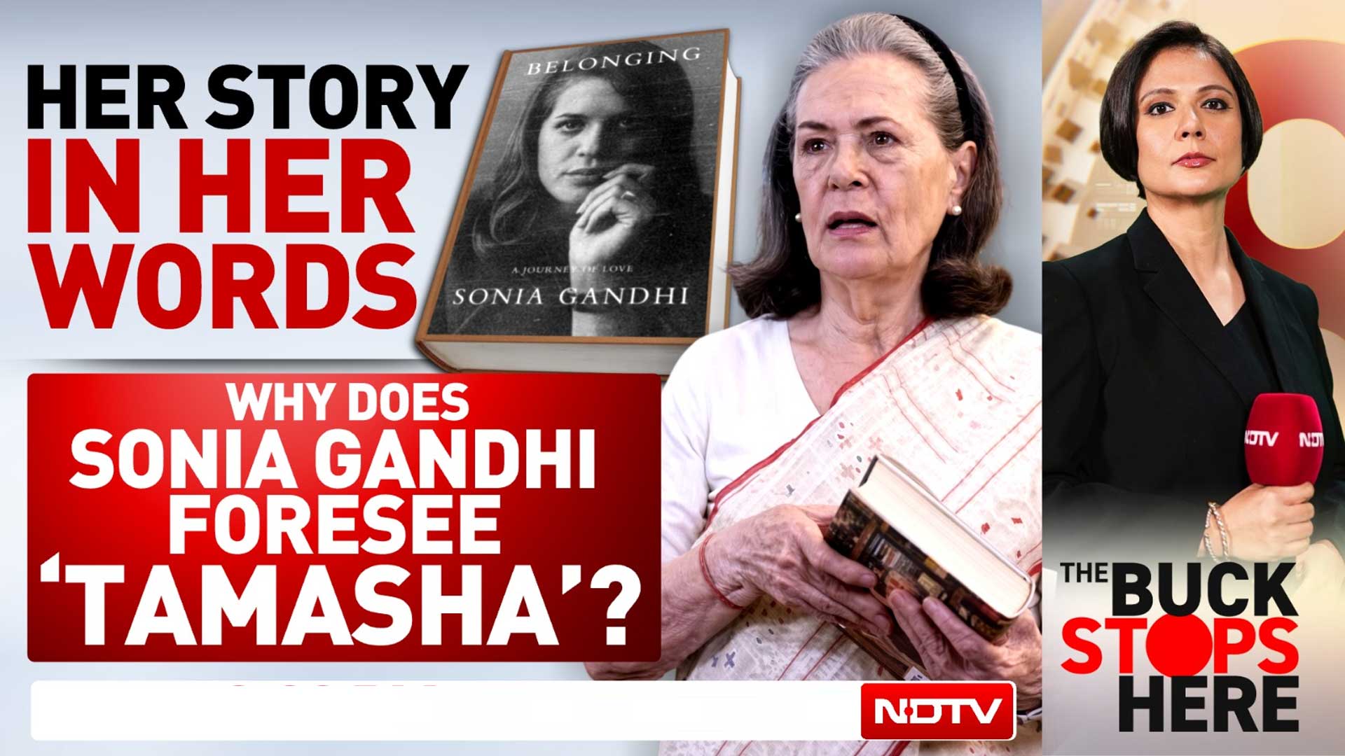 Sonia Gandhi's 'Tamasha' Remark Ahead Of Memoir Release Sparks Buzz