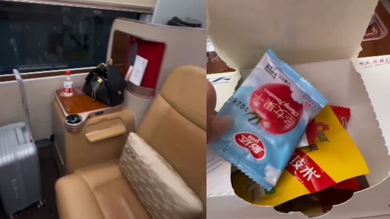 Traveller Shows What Rs 6,200 Gets You On China's High-Speed Train To Hong Kong