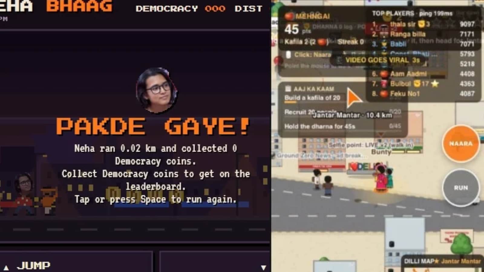 Satirical Video Game 'Jantar Mantar Chalo' Simulates Delhi Protests from Both Sides