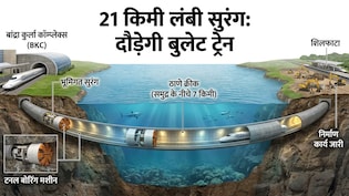 बुलेट ट्रेन का कमाल: बांद्रा-कुर्ला से ठाणे तक 21 KM लंबी सुरंग से गुजरेगी, समुद्र के भीतर भी 7KM लंबी टनल बनेगी मुंबई-अहमदाबाद रूट पर