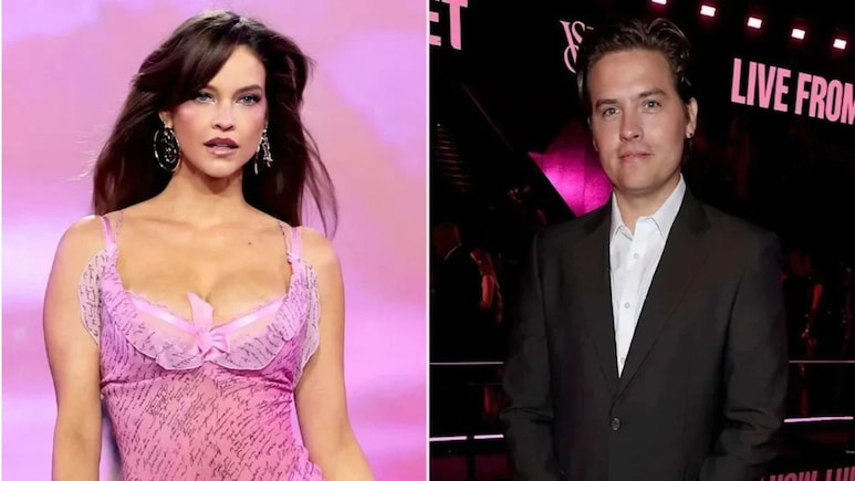 Dylan Sprouse Cheers As Barbara Palvin Returns To Victoria's Secret Runway Six Weeks Postpartum