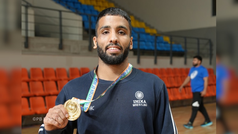 Sujeet Kalkal Scripts Generational Comeback, Storms From 2-9 Down To Win Asian Games Gold In Wrestling