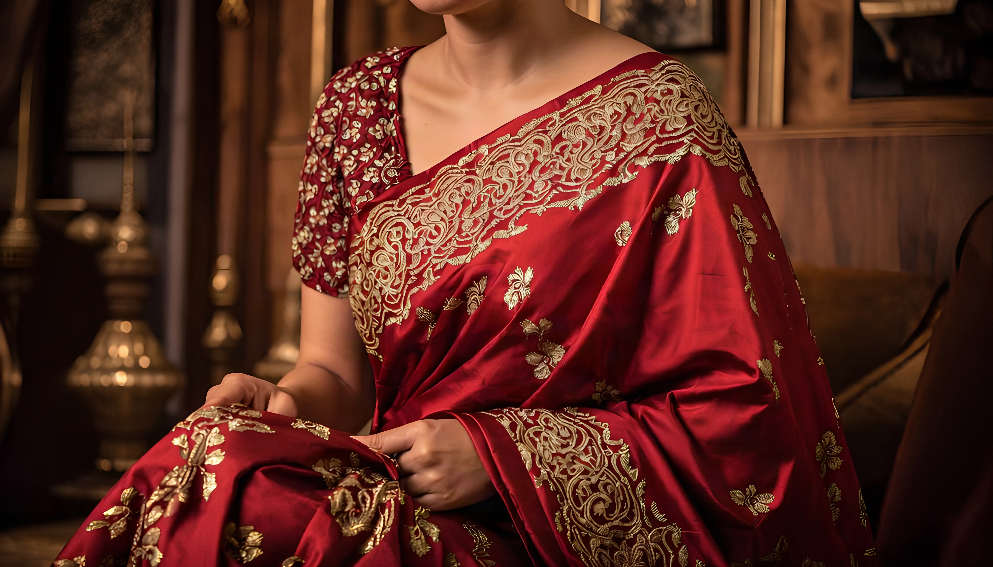 5 Best Red Sarees for Your First Karva Chauth 