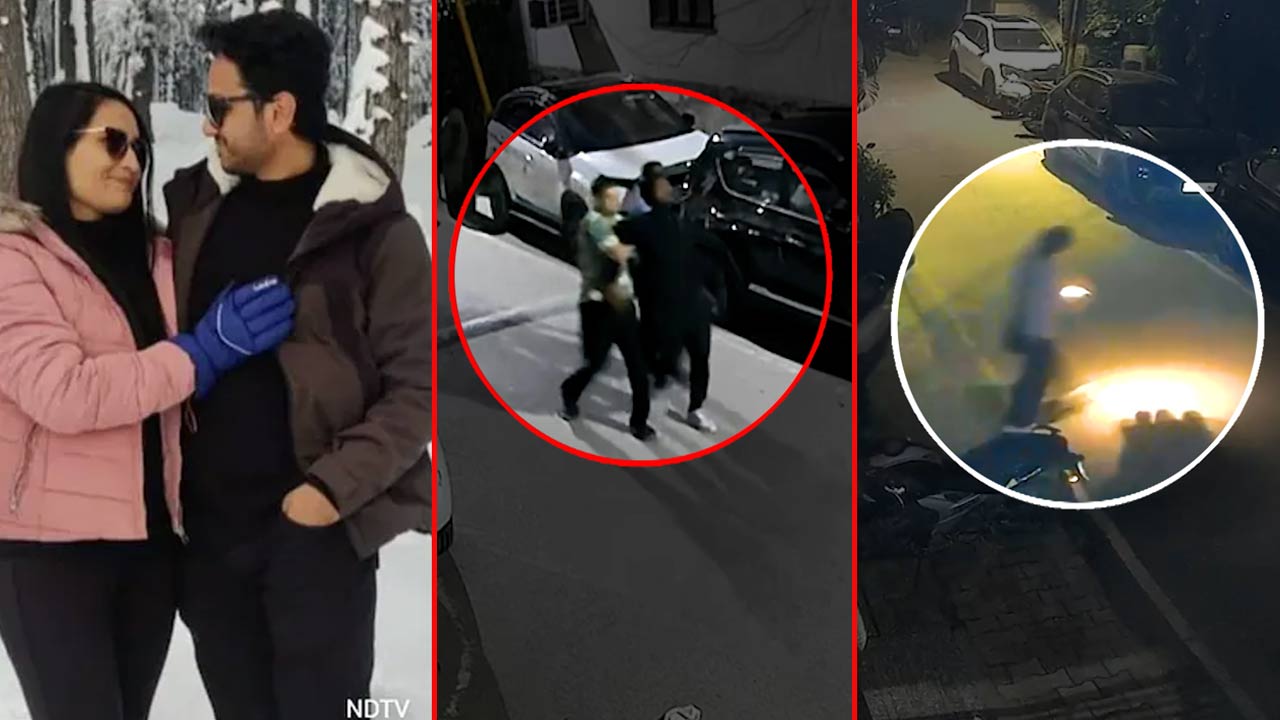 CCTV Shows How Ghaziabad Woman, Gym Trainer Plotted Husband's Murder