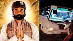 आश्रम 4 वेब सीरीज की टीम को लेकर जा रही बस का ब्रेक फेल, 20 लोगों के लिए देवता बना शाहिद, सूझबूझ से बचाई जान