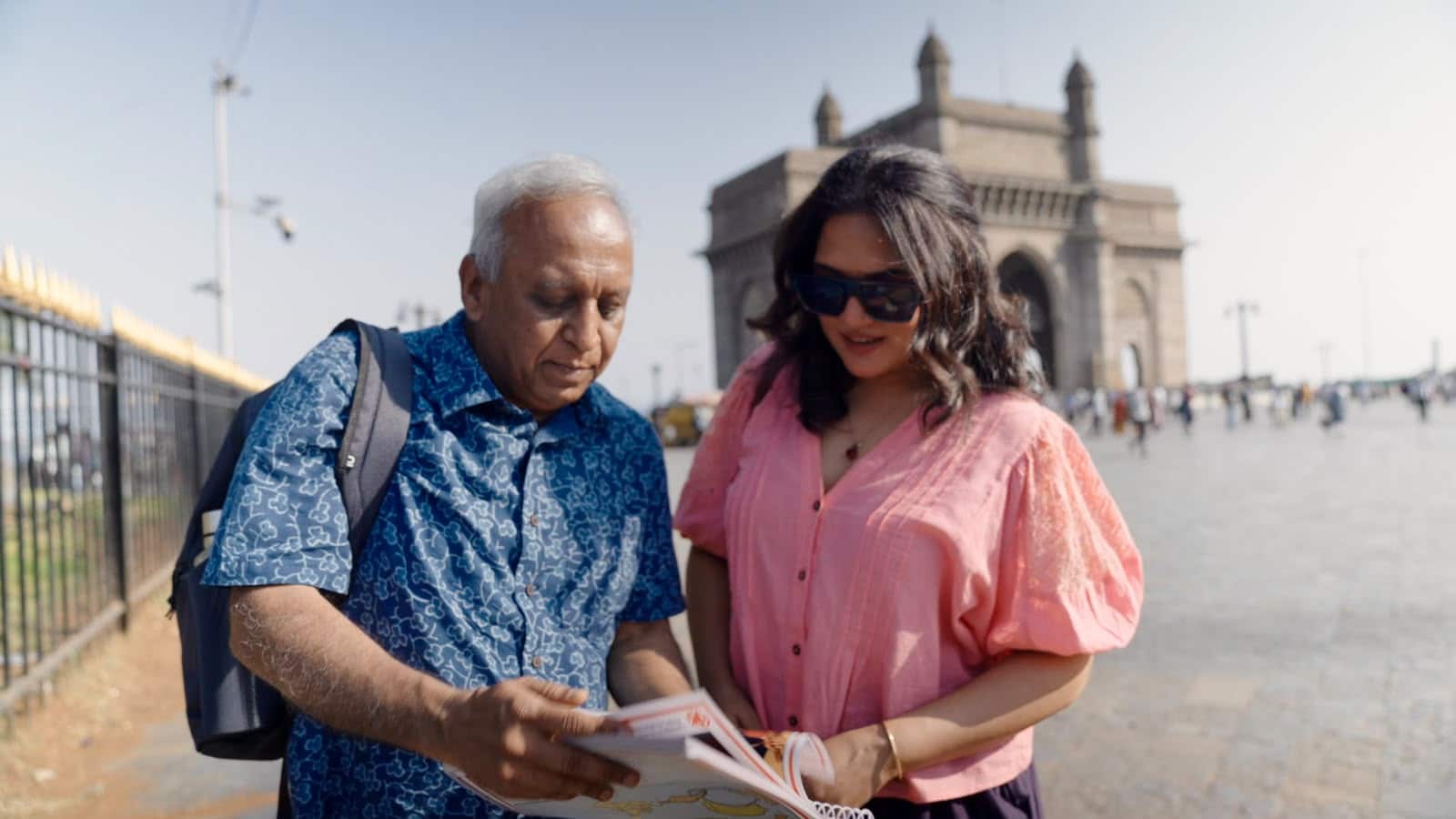 Richa Chadha in a still from Musafiri. Richa Chadha in a still from Musafiri.