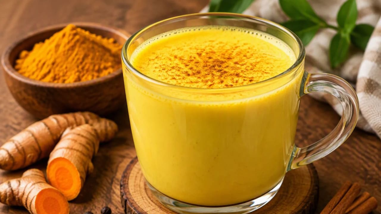 सोने से पहले हल्दी वाला दूध पीने के फायदे क्या हैं?
