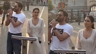 Udta Teer Promotion Takes Unexpected Turn As Pakistani Coke Studio Music Plays During Ayushmann-Sara's Wagah Visit
