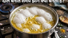 Kitchen Science: दाल बनाते समय झाग क्यों बनता है?