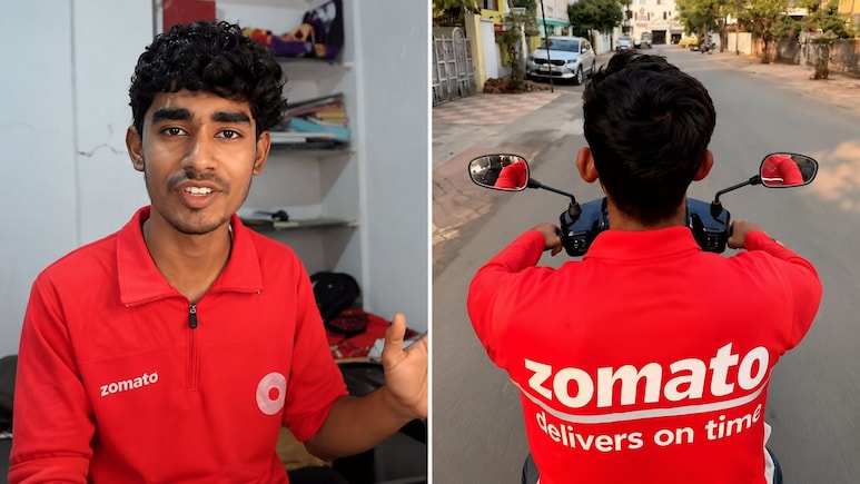 'I Used To Earn Rs 6,000': Zomato Delivery Boy Has A Special Message For Deepinder Goyal