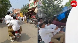 हापुड़ में 1 बाइक पर बैठे थे 6 लड़कें, पुलिस ने लगाया 28,500 रुपये का जुर्माना, उतारा रीलबाजी का नशा